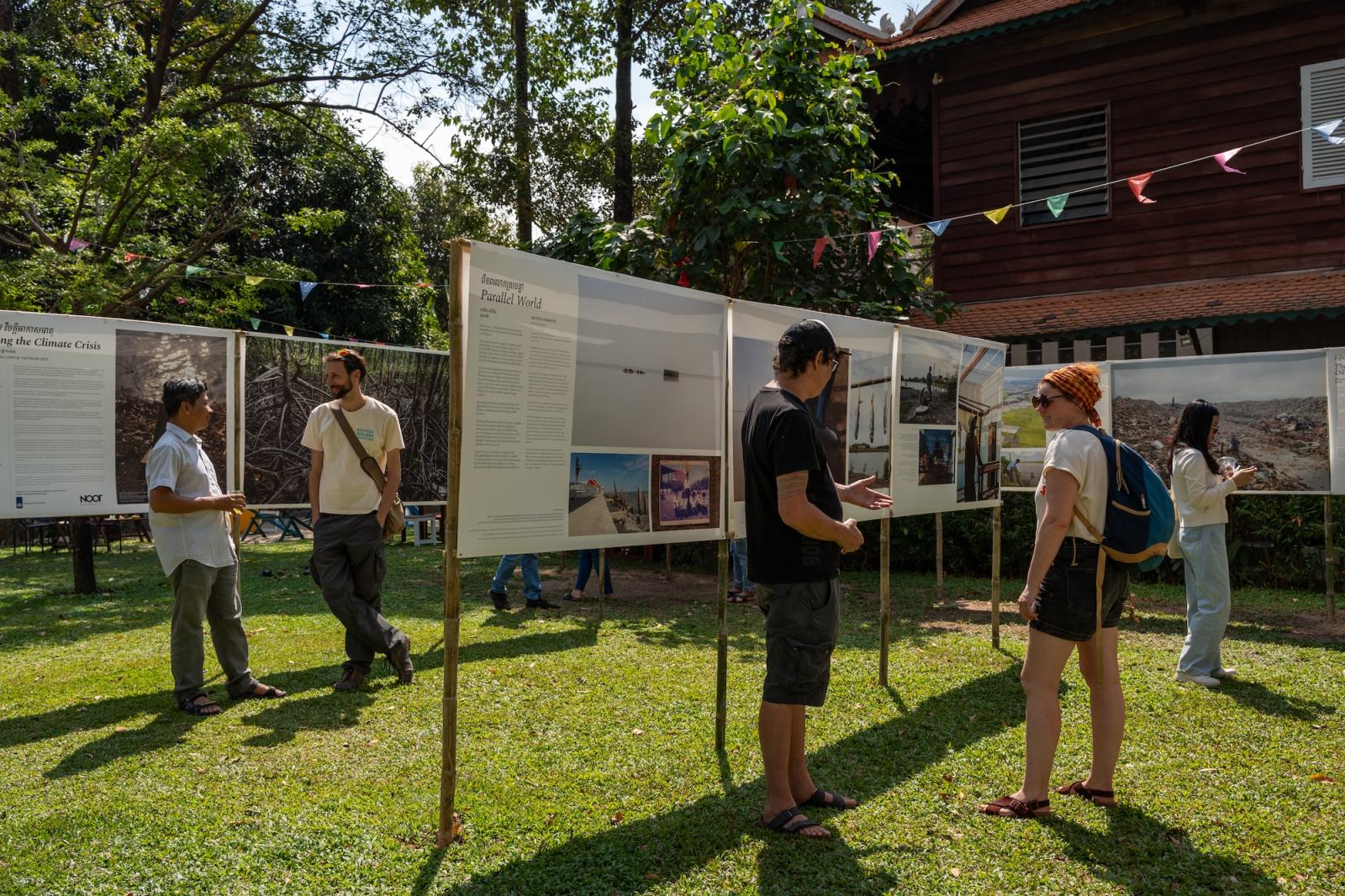 Gambar oleh ROUN_RY semasa Festival Fotografi Angkor 2024 di Kemboja